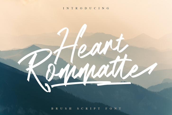 Heart Rommatte Font Download