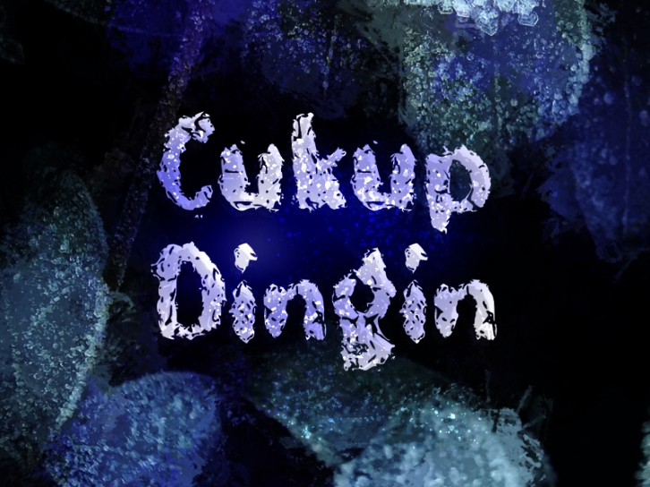 C Cukup Dingi Font Download