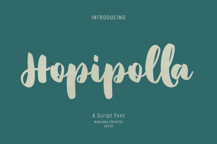 Hopipolla Script Font Font Download