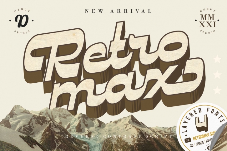 RETROMAX (Intro Sale $12) Font Download