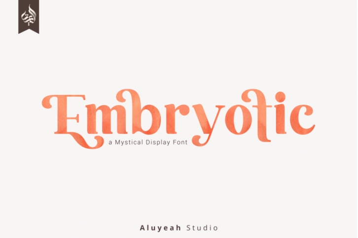 Embryotic Font Download