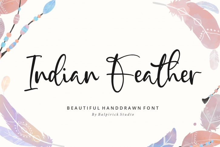 Indian Feather Font Download