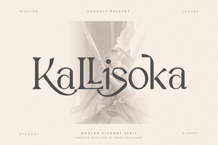 Kallisoka Modern Elegant Serif Font Download