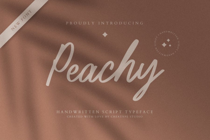 Peachy Handwritten Script Font Download