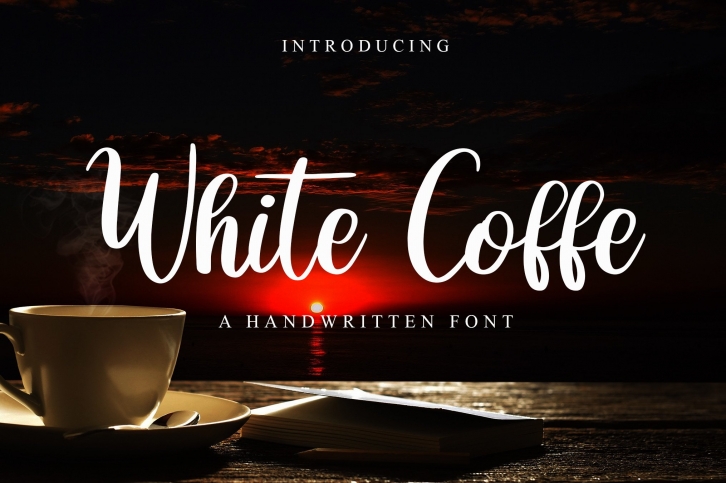 White Coffe Font Download