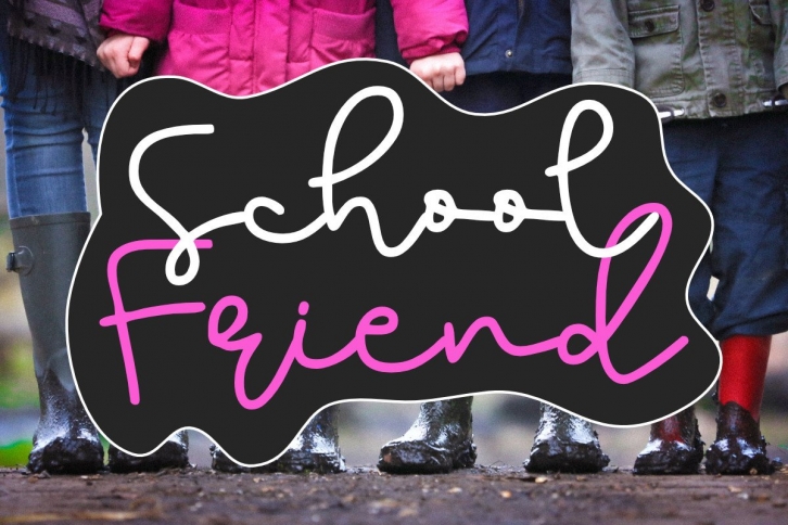 School Friend Font Download