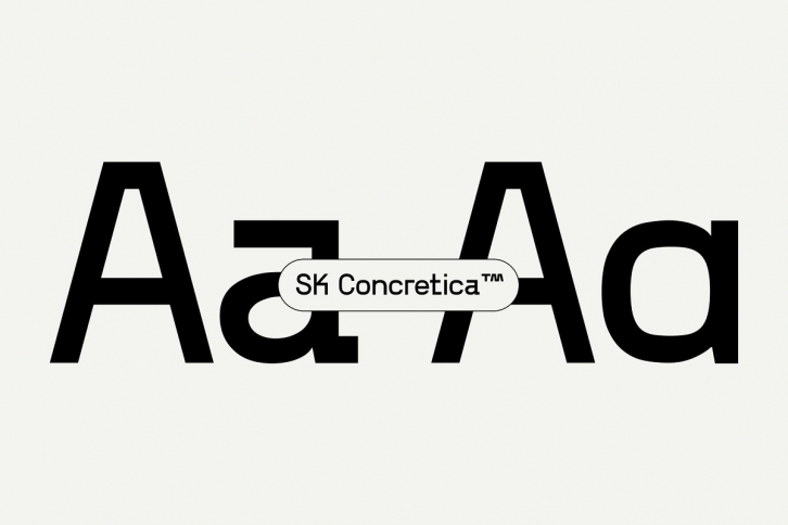 SK Concretica Font Download