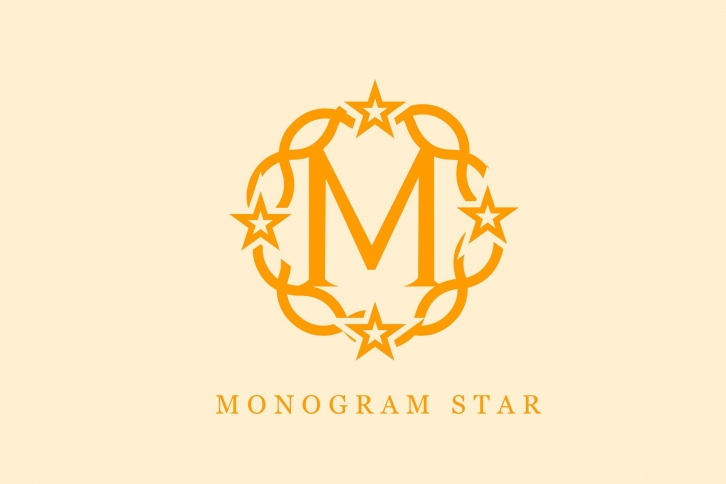 Monogram Star Font Download
