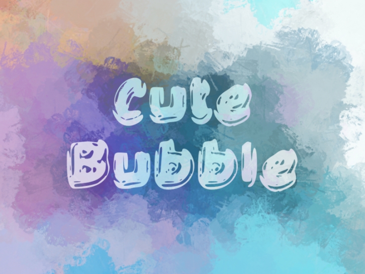 C Cute Bubble Font Download