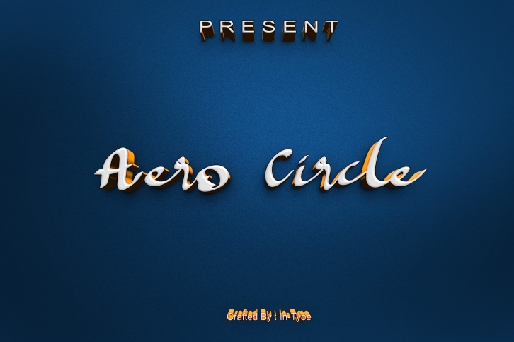 Aero Circle Font Download