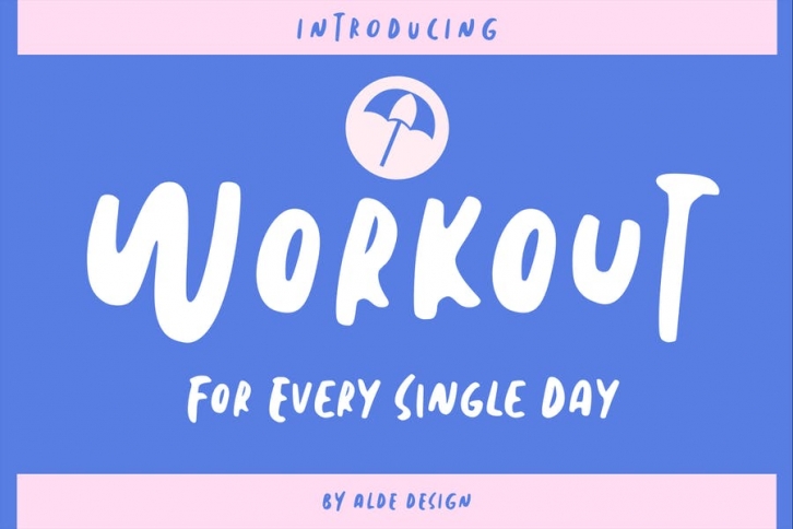 Workout Font Download