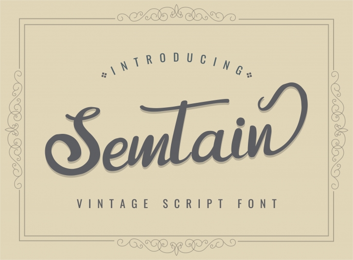Semtain Font Download