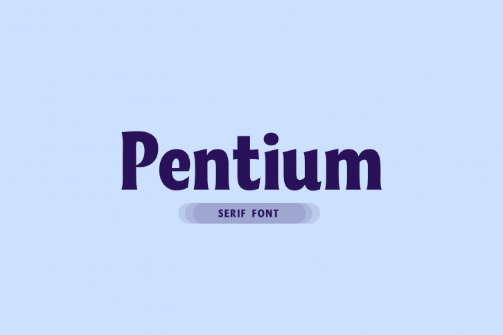 Pentium Font Download