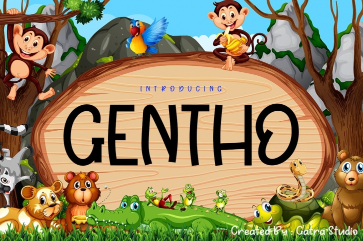 Gentho Font Download