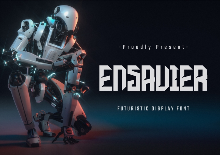 Ensavier Font Download