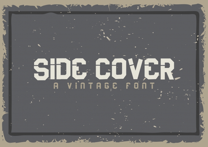 Side Cover Font Download