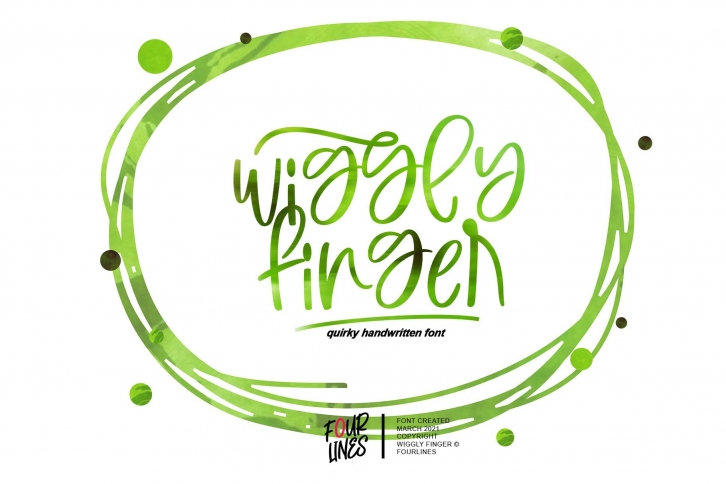 Wiggly Finger Font Download