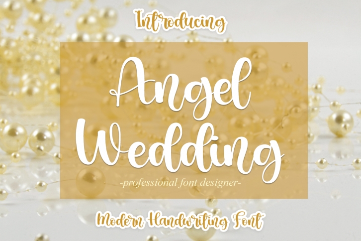 Angel Wedding Font Download