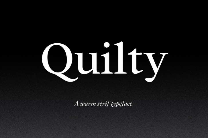 Quilty Font Download