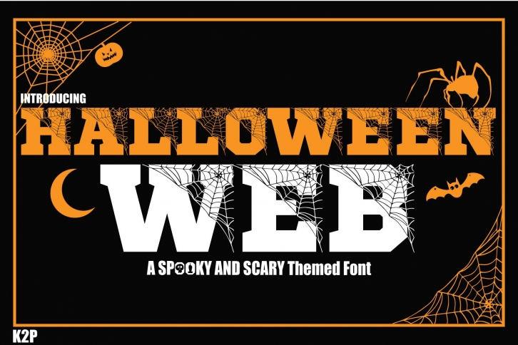 Halloween Spider Web Font Download