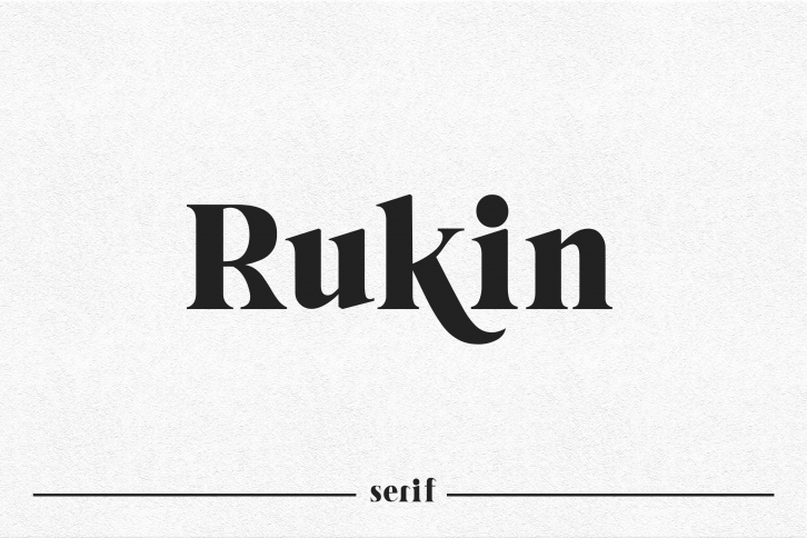 Rukin Font Download