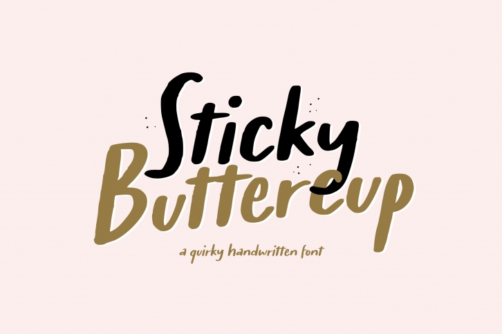 Sticky Buttercup Font Download