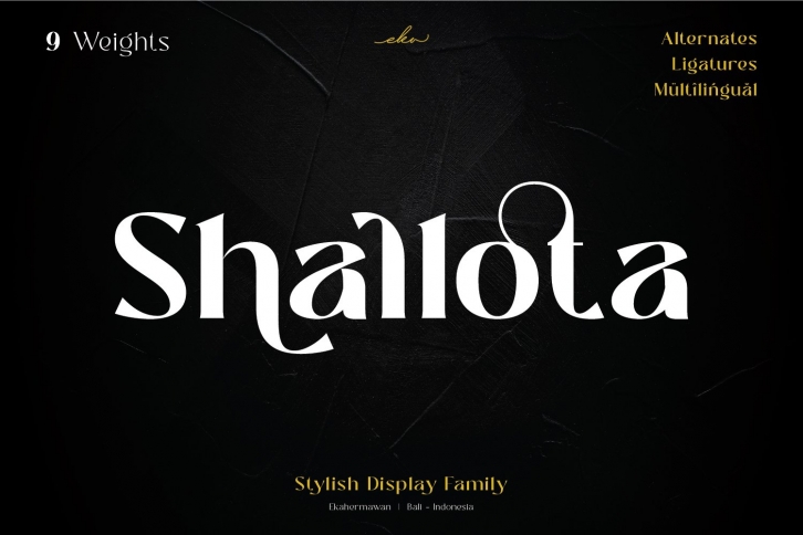 Shallota Font Download