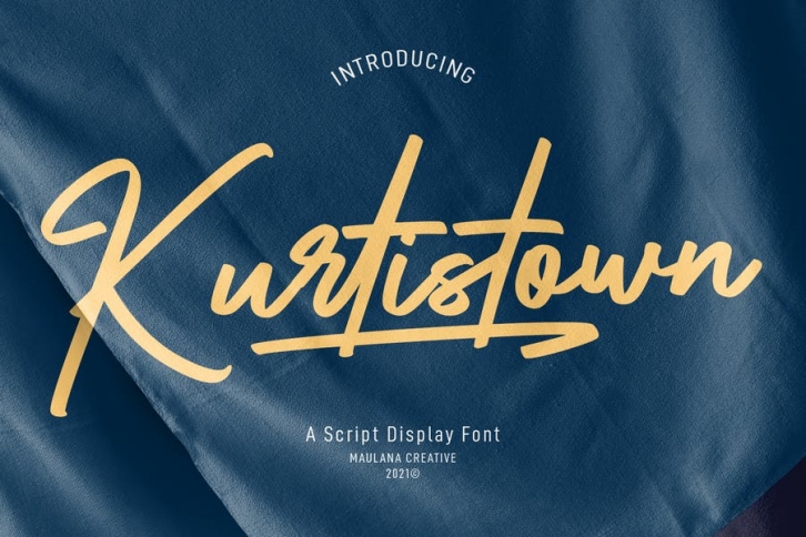 Kurtistown Script Font Font Download
