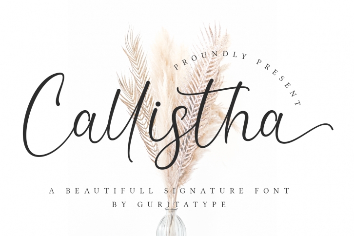Callistha Font Download