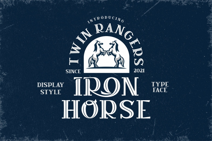 Iron Horse Font Download