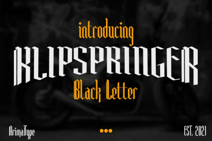 Klipspringer Font Download