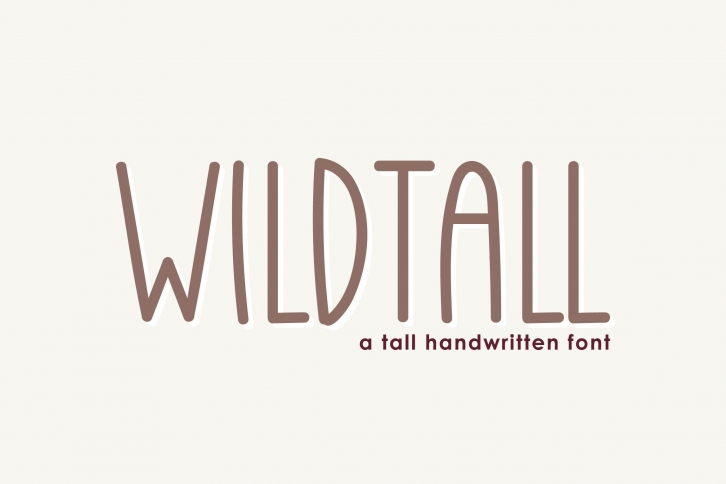 Wildtall Font Download