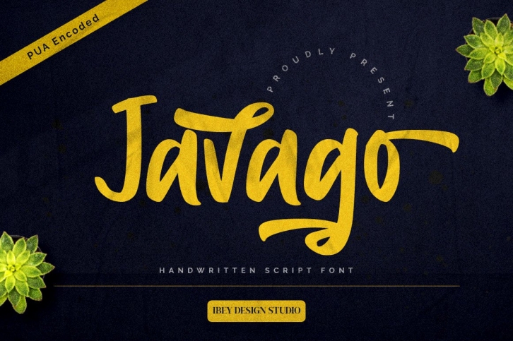 Javago Script Font Download