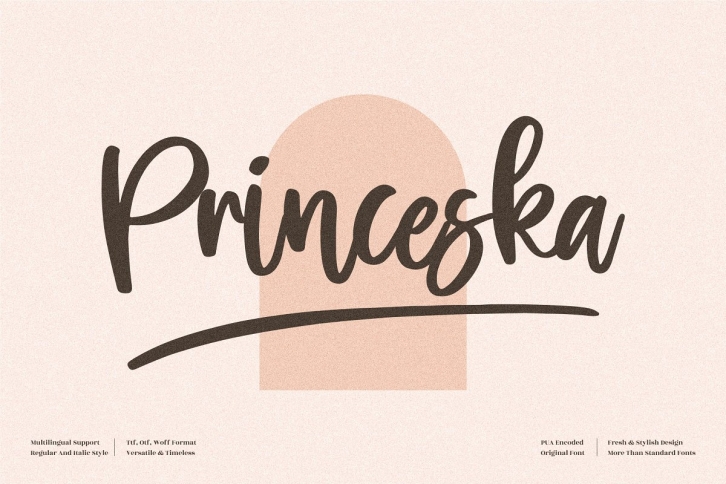 Princeska Beautiful Handwritten Font Download