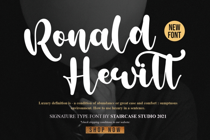 Ronald Hewi Font Download