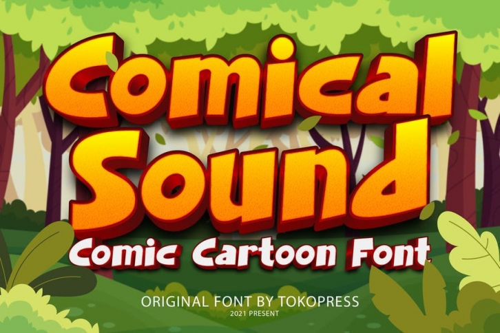 Comical Sound - Children Font Font Download