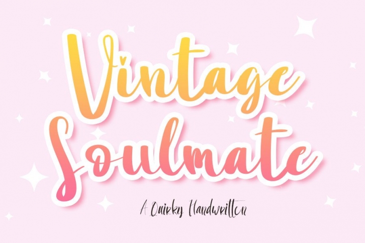 Vintage Soulmate Font Download