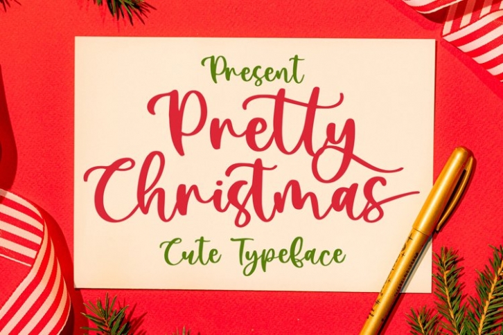 Pretty Christmas Font Download