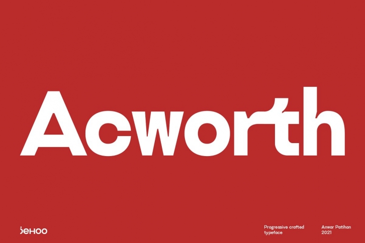 Acworth Sans Typeface Font Download