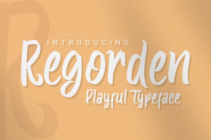 DS Regorden – Playful Typeface Font Download