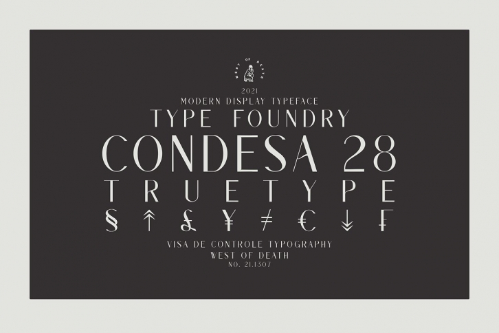 CONDESA 28 TrueType Font Download