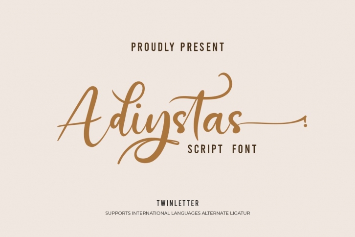 Adiystas Font Download