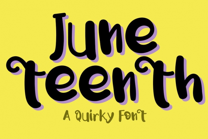 Juneteenth Font Download