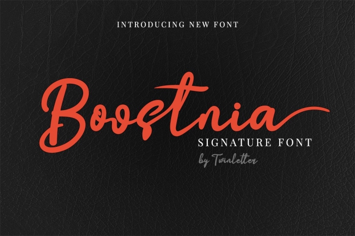 Boostnia Font Download