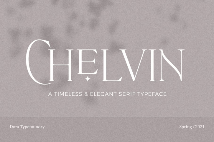 Chelvin Elegant Serif Font Download