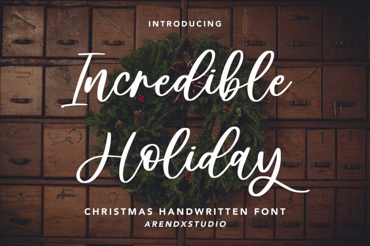 Incredible Holiday Font Download