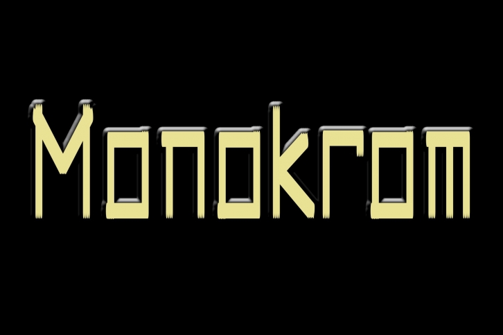 Monokrom Font Download
