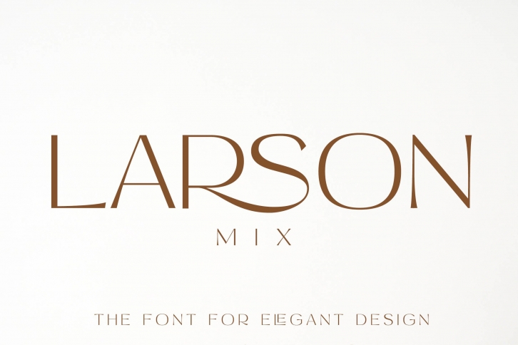 Larson Mix Font Download