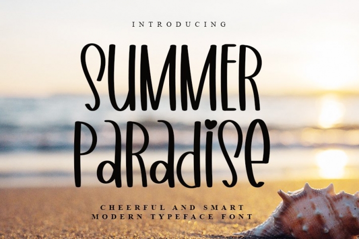 Summer Paradise Font Download