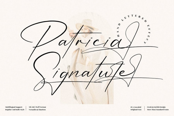 Patricia Signature Font LS Font Download